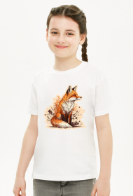 Fox Art - Koszulka Dziecięcia Unisex