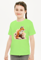 Fox Art - Koszulka Dziecięcia Unisex