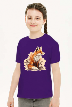 Fox Art - Koszulka Dziecięcia Unisex