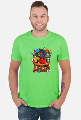 Let's Roll Kości do gry RPG Gra Planszowa