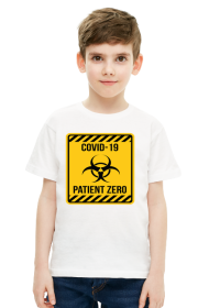 Covid -19 Patient zero t-shirt boy