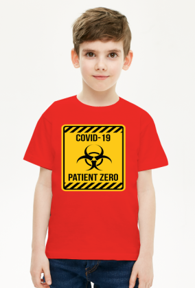 Covid -19 Patient zero t-shirt boy