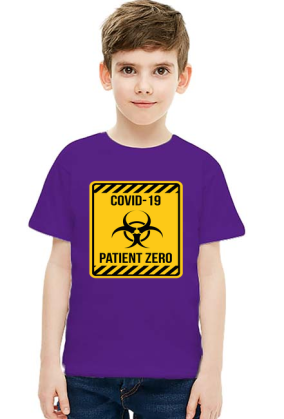 Covid -19 Patient zero t-shirt boy