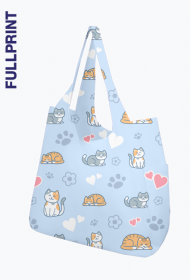 Koci wzorek - torba