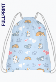 Koci wzorek - torbo-plecak