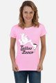 T-SHIRT DAMSKI -MASZYNKA DO DZIARANIA