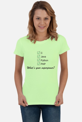 T-SHIRT DAMSKI - CODER