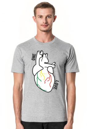 T-SHIRT - SERCE ONE LOVE
