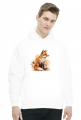 Fox Art - Bluza Męska z kapturem