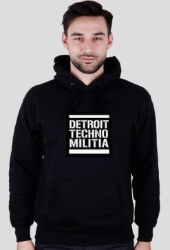 DTM - bluza z kapturem (czarna)