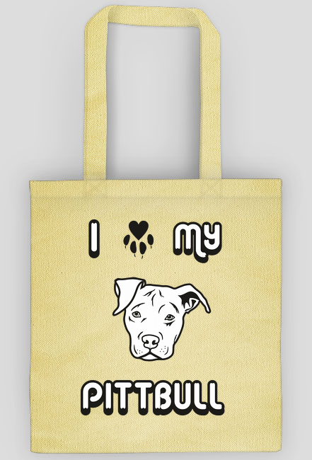 TORBA - I LOVE MY PITTBULL