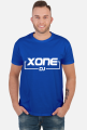 t-shirt xone dj  męska / czerwona