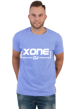 t-shirt xone dj  męska / czerwona