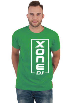t-shirt xone dj szara -  męska