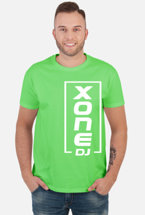 t-shirt xone dj szara -  męska