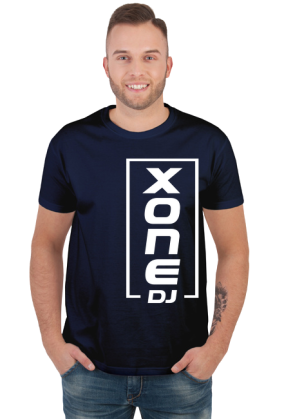 t-shirt xone dj szara -  męska