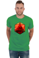 D20 czerwona