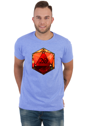 D20 czerwona