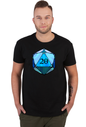 D20 niebieska