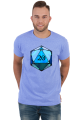 D20 niebieska