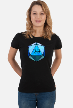 D20 niebieska