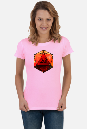 D20 czerwona