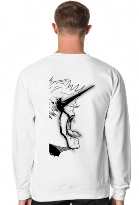 Bluza bez kaptura Kaneki 1000-7 White