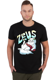 KOT ZEUS koszulka czarna