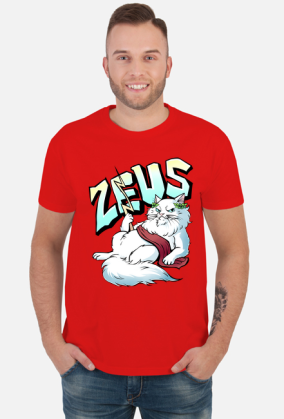 KOT ZEUS koszulka czarna