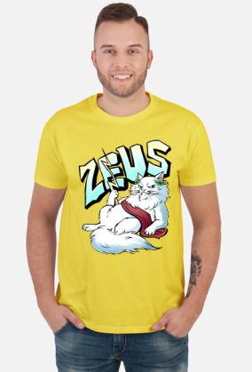 KOT ZEUS koszulka czarna