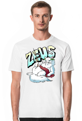 KOT ZEUS koszulka czarna