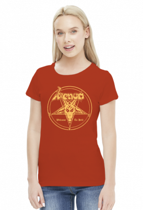 Venom, welcome to hell - T-shirt damski