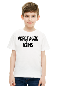 T-Shirt dziecięcy Vkrętacze dżins