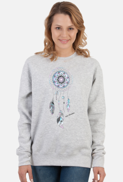 Bluza ŁAPACZ SNÓW szara