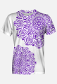 T-shirt Mandala Purple 002