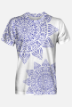 T-shirt Mandala Blue 002