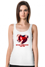 Koszulka dla najpiękniejszej kobiety: "Niezwykłe Serce: Zostań Moją Walentynką na Zawsze z Tą Piękną Grafiką Trzymaną w Dłoniach"