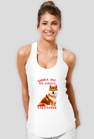 Koszulka-Shiba inu my lovely valentine