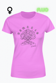 Koszulka NAMASTE róż