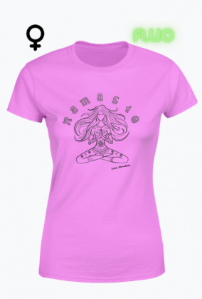 Koszulka NAMASTE róż