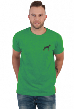 Koszulka Męska Doberman Pinscher Basic