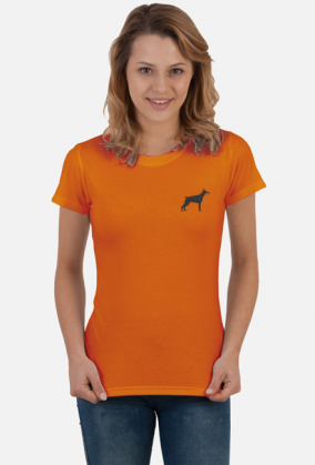 Koszulka Damska Doberman Pinscher Basic