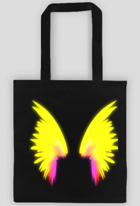 Eko bag wings yellow 001
