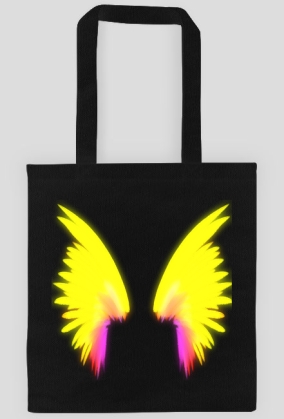 Eko bag wings yellow 001