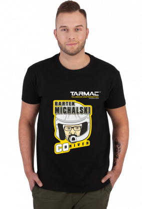 T-Shirt Bartek Michalski Rally Co-Driver Tarmac 2023 Edition