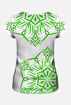 Tshirt Mandala Green Fullprint