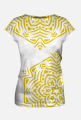 Tshirt Mandala Yellow Fullprint