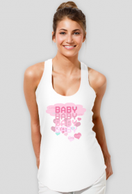 Koszulka-Różowa opowieść o Miłości Matki do Dziecka - Serce i Baby Love na Koszulce