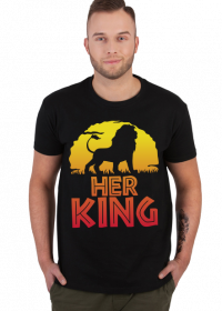 Koszulki dla par - Her King
