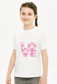 Koszulka -"Miłość zaklęta w Różowych Kratkach"